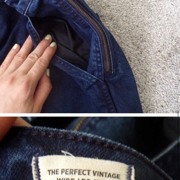 Madewell perfect vintage wide leg jean 33 - Picture 5 of 6